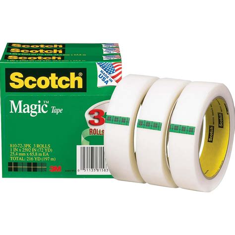 Scotch magic tape with a muted finish